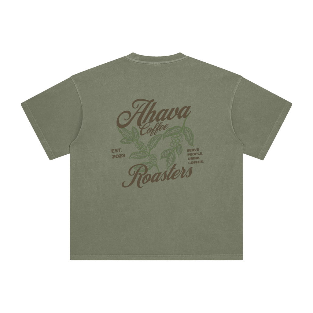 Ahava Coffee Roasters Vintage Washed T-Shirt