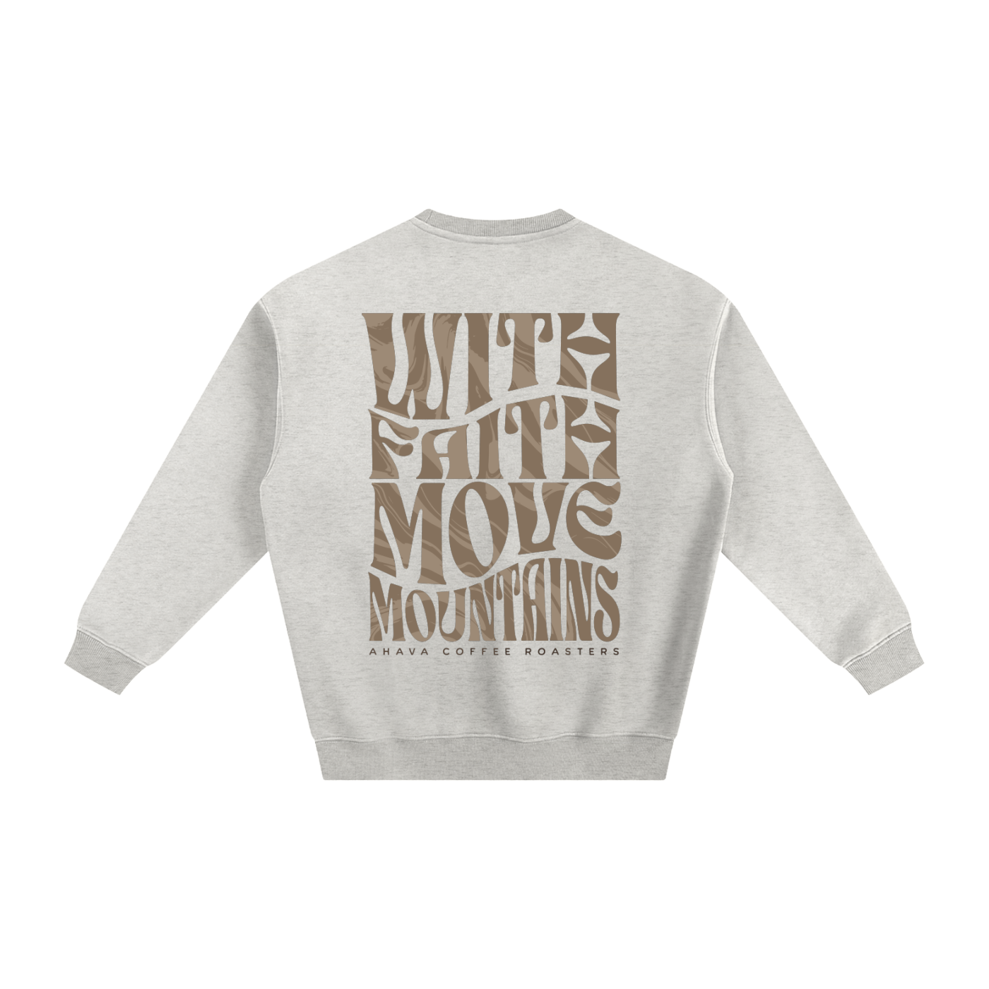 With Faith Move Mountains - Fleece Sweater