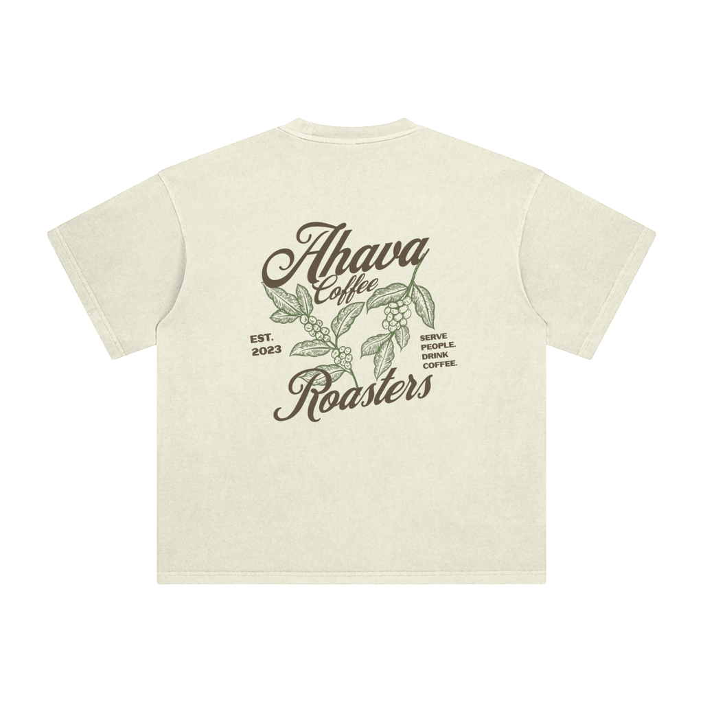 Ahava Coffee Roasters Vintage Washed T-Shirt