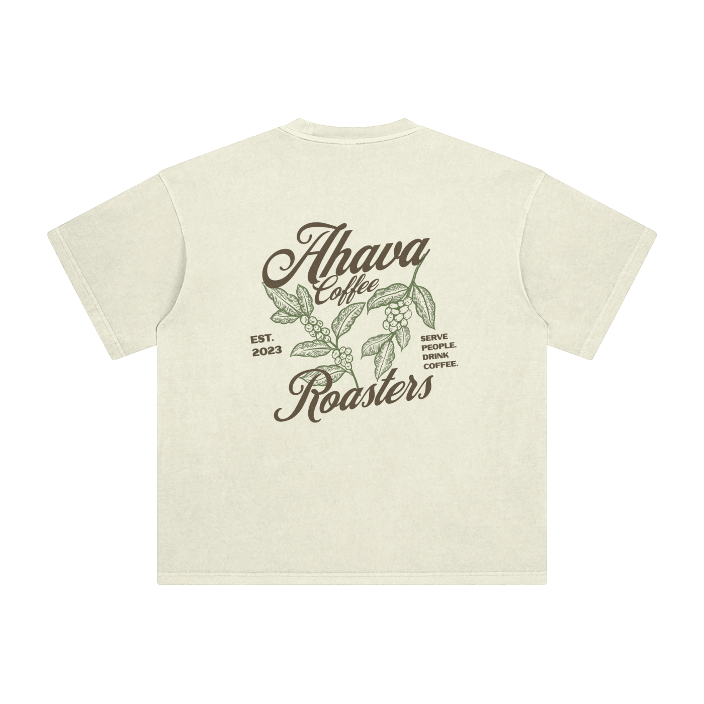 Ahava Coffee Roasters Vintage Washed T-Shirt