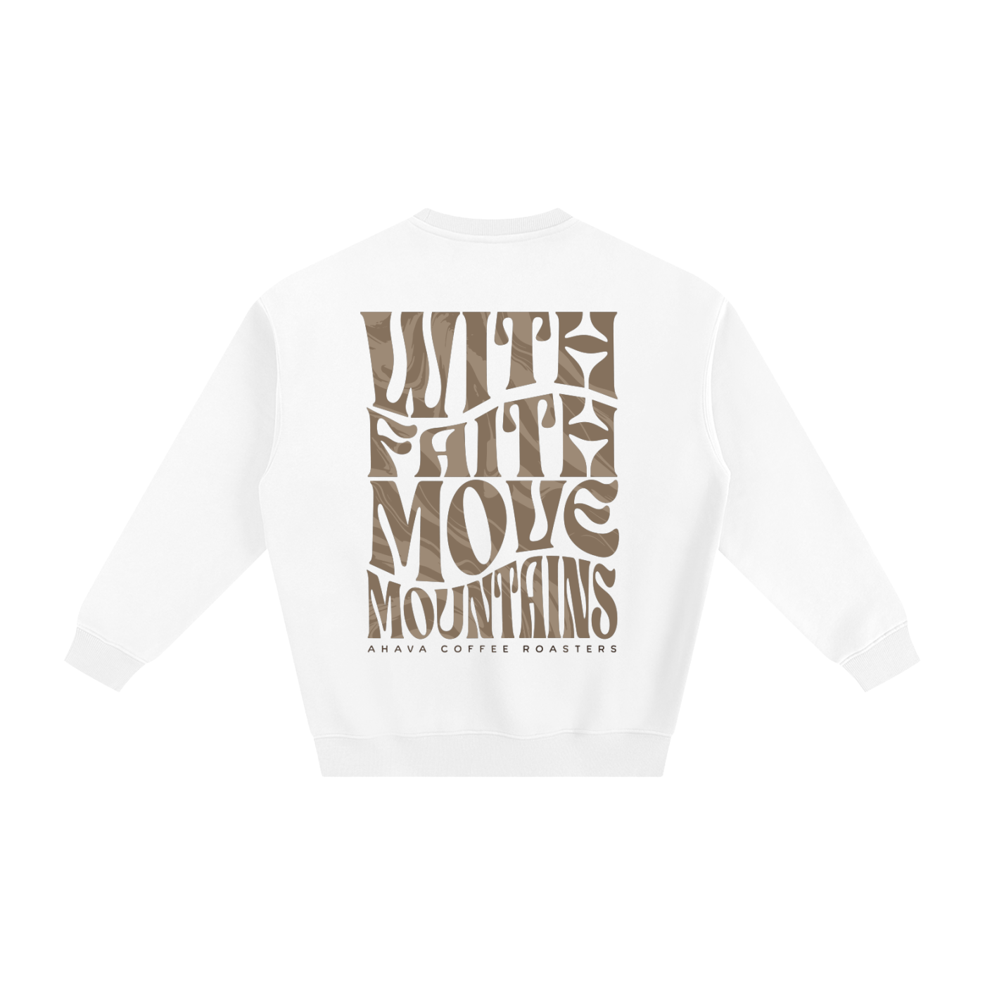 With Faith Move Mountains - Fleece Sweater