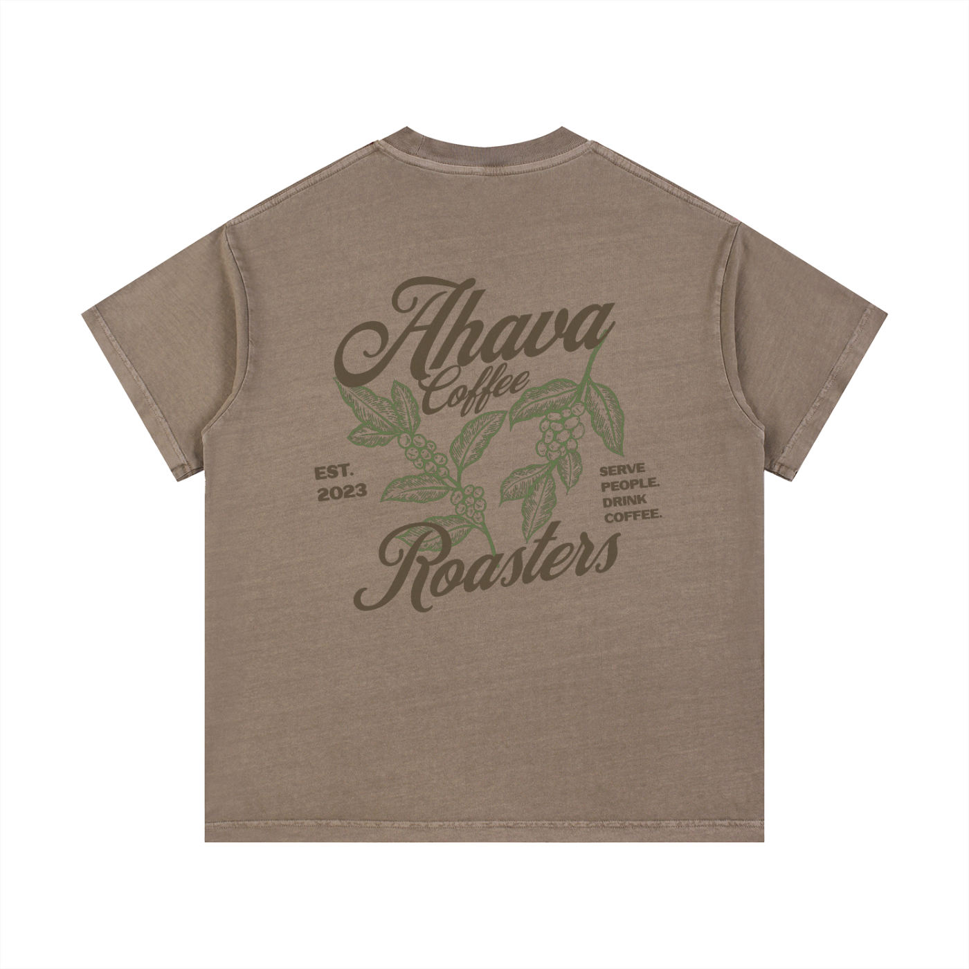 Ahava Coffee Roasters Vintage Tee