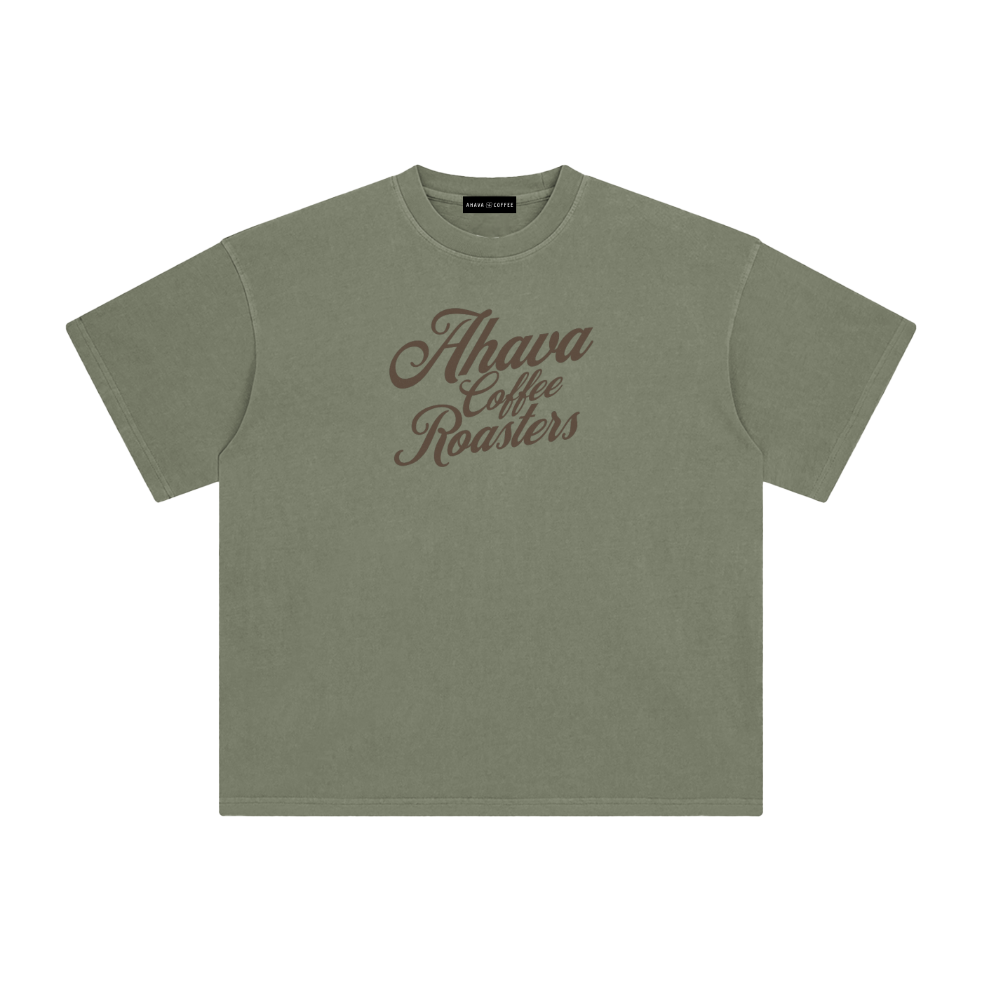 Ahava Coffee Roasters Vintage Washed T-Shirt