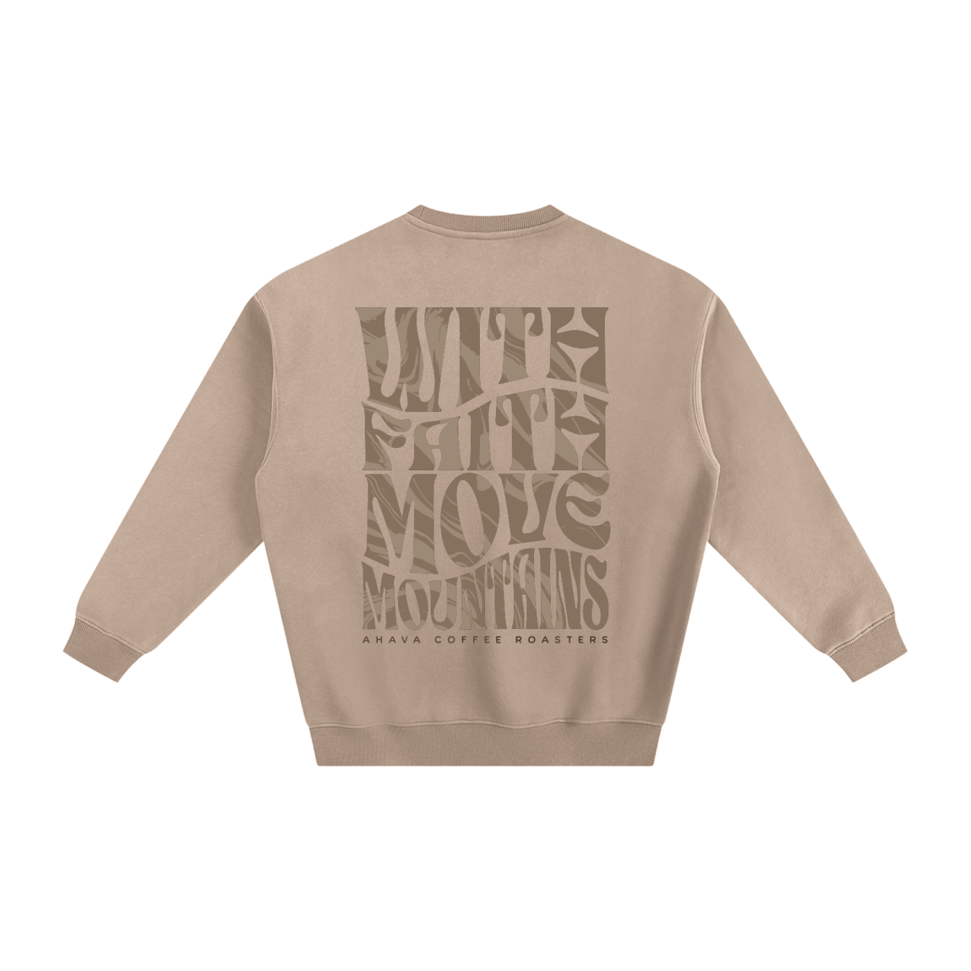 With Faith Move Mountains - Fleece Sweater
