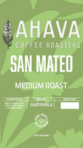 Guatemala coffee label