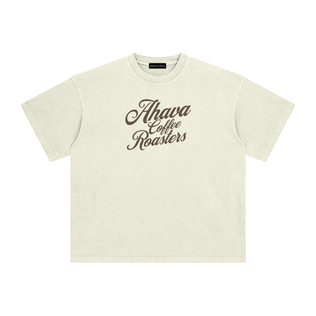 Ahava Coffee Roasters Vintage Washed T-Shirt