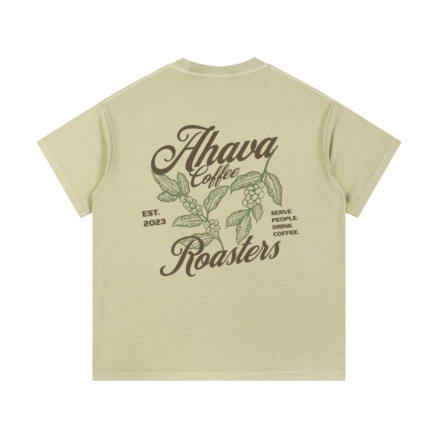 Ahava Coffee Roasters Vintage Tee