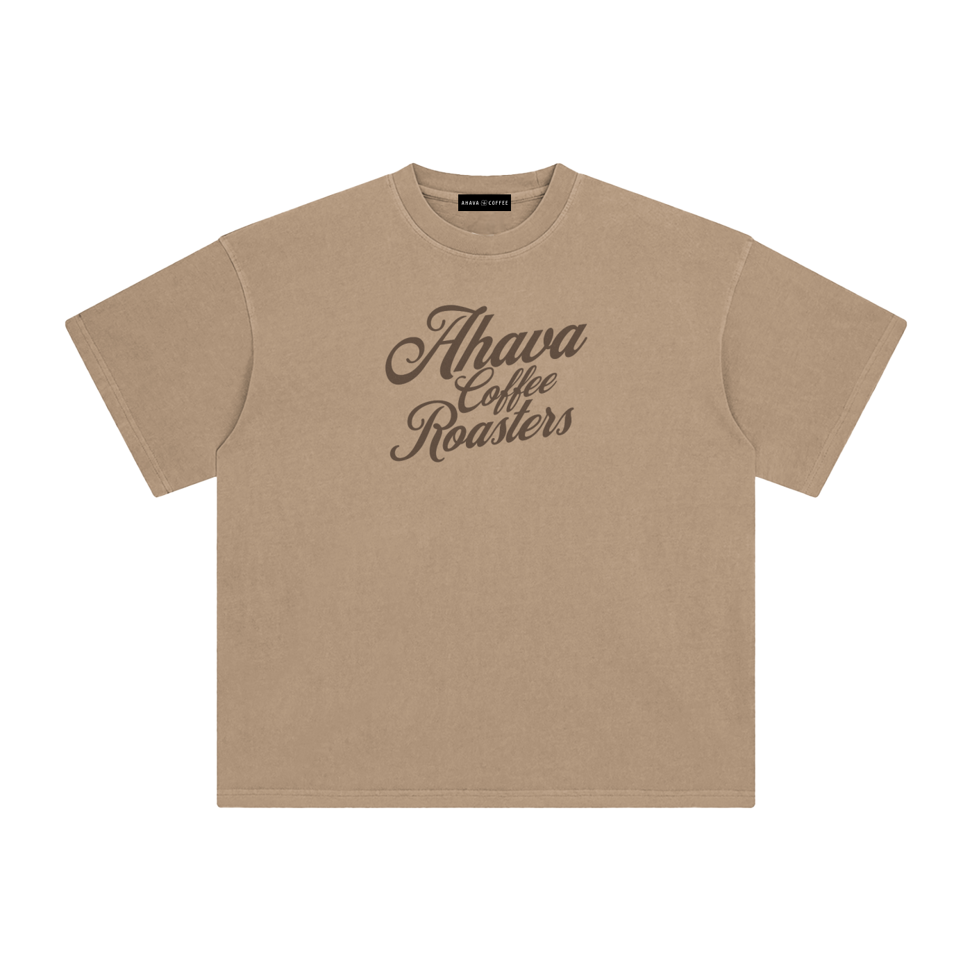 Ahava Coffee Roasters Vintage Washed T-Shirt